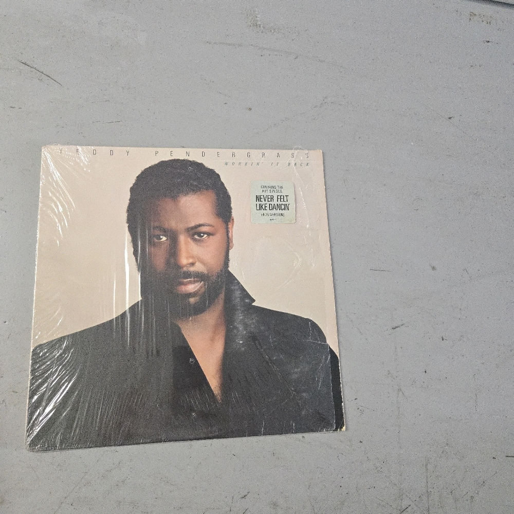 Teddy Pendergrass Workin’ It Back Vinyl LP 1985 Asylum 60447-1 Soul R&B OG Press